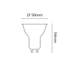 Asalite LED izzó GU10 spot 7W 4000K (600 lumen)