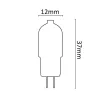 Asalite LED izzó G4 12V 1,5W 4000K (110 lumen)