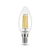 Asalite LED izzó C35 filament gyertya E14 4W 2700K (470 lumen)