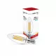 Asalite LED izzó C35 filament gyertya E14 4W 4000K (400 lumen)