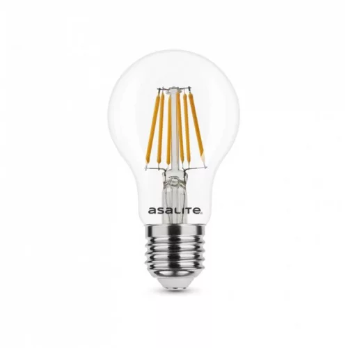 Asalite LED izzó A60 filament gömb E27 6W 4000K (660 lumen)