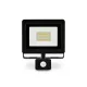 Asalite LED reflektor slim 10W 6500K (800 lumen) + mozgásérzékelő szenzor