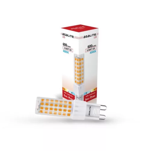 Asalite LED izzó G9 6W 4000K (600 lumen)