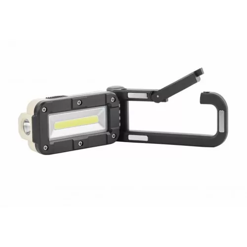 Asalite prémium LED akkumulátoros olajálló munkalámpa 3W+3W (380 lumen)
