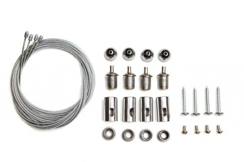 Asalite LED panel függesztő drót sodrony szett (60x60cm) 4db-os