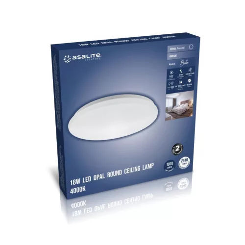 Asalite LED mennyezeti lámpa Bella 18W 4000K (1810 lumen) kerek