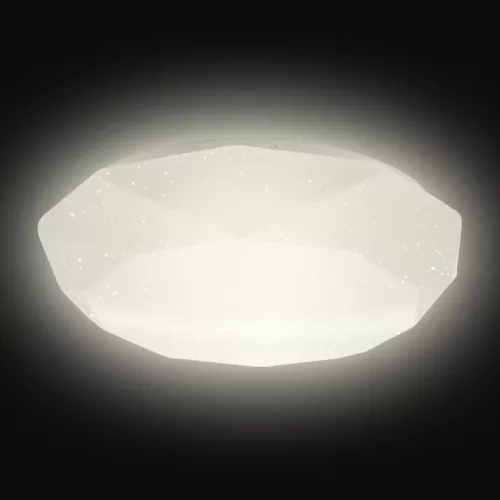 Asalite LED mennyezeti lámpa Victoria 24W 3000K (2050 lumen) gyémánt/csillagos