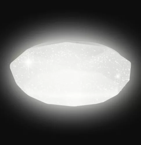 Asalite LED mennyezeti lámpa Liza 48W 3000K/4000K/6500K (4080 lumen) gyémánt/csillagos + távirányító CCT