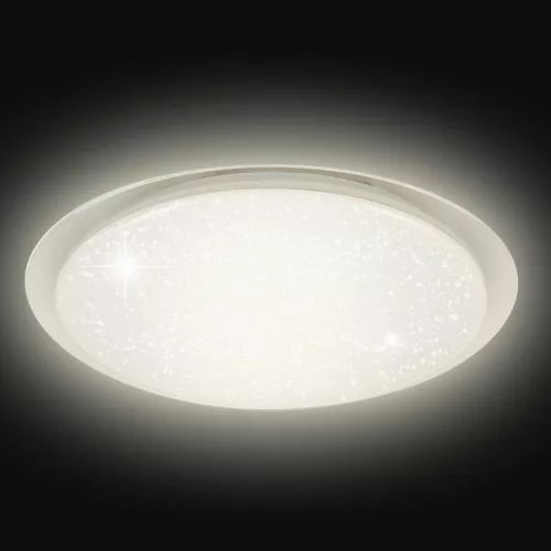 Asalite LED mennyezeti lámpa Liza 48W 3000K/4000K/6500K (4080 lumen) kerek/csillagos + távirányító CCT