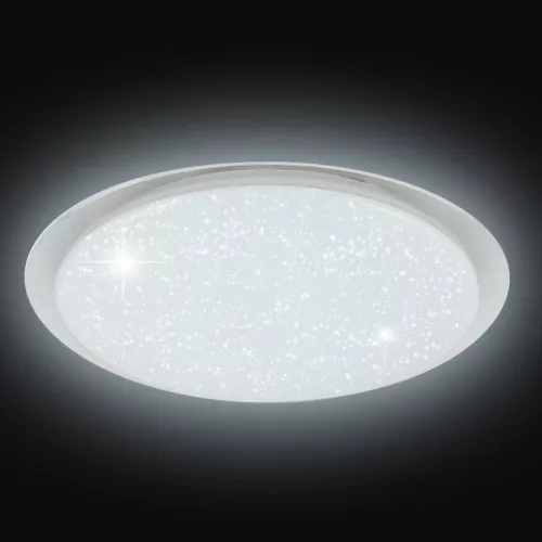Asalite LED mennyezeti lámpa Liza 48W 3000K/4000K/6500K (4080 lumen) kerek/csillagos + távirányító CCT
