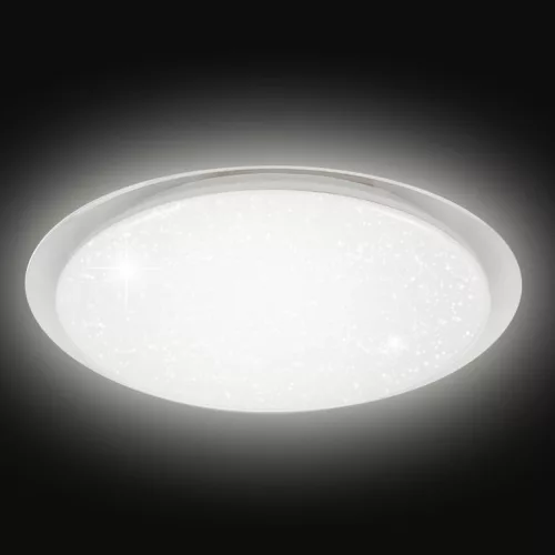 Asalite LED mennyezeti lámpa Emma 72W 3000K/4000K/6500K (6120 lumen) kerek/csillagos + távirányító CCT