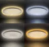 Asalite LED mennyezeti lámpa Emma 72W 3000K/4000K/6500K (6120 lumen) kerek/csillagos + távirányító CCT