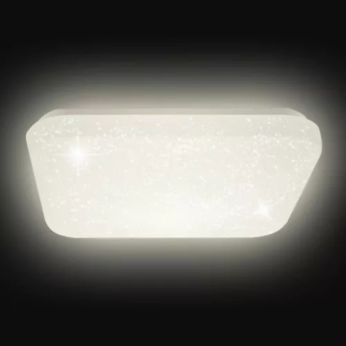 Asalite LED mennyezeti lámpa Emma 72W 3000K/4000K/6500K (6120 lumen) négyzet/csillagos + távirányító CCT