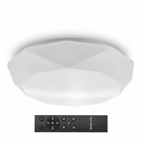 Asalite LED mennyezeti lámpa Olivia 48W 3000K/4000K/6500K (3400 lumen) gyémánt + távirányító CCT