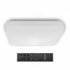Asalite LED mennyezeti lámpa Olivia 48W 3000K/4000K/6500K (3400 lumen) négyzet + távirányító CCT