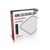 Asalite LED mennyezeti lámpa Olivia 48W 3000K/4000K/6500K (3400 lumen) négyzet + távirányító CCT