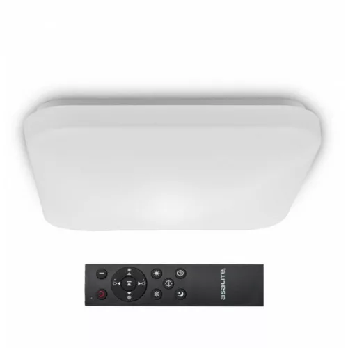 Asalite LED mennyezeti lámpa Sofia 72W 3000K/4000K/6500K (5000 lumen) négyzet + távirányító CCT