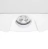 Asalite LED cseppálló lámpa IP54 15W 4000K(1400 lumen) ovális+szenzor