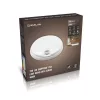 Asalite LED cseppálló lámpa IP54 15W 4000K (1400 lumen) kerek+szenzor