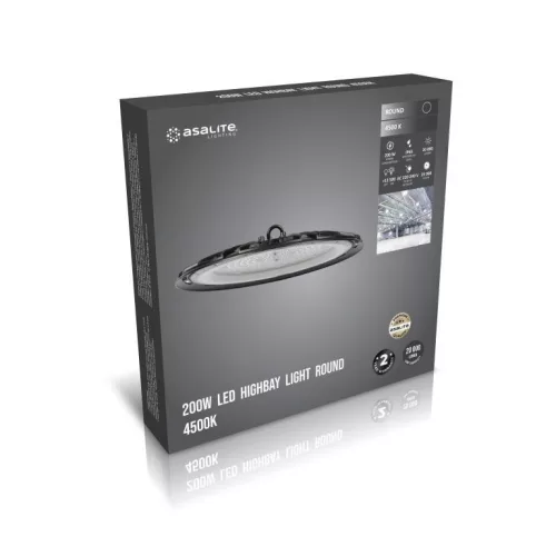 Asalite prémium LED csarnokvilágító 200W 4500K (20000 lumen)