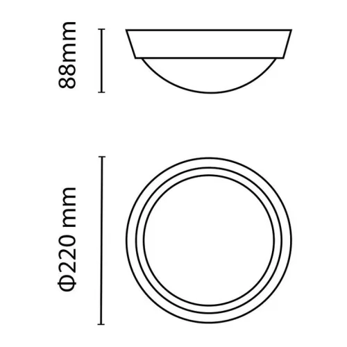 Asalite LED cseppálló lámpa IP65 18W 4000K (1350 lumen) kerek