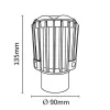 Asalite prémium akkumulátoros kemping lámpa+rovarcsapda 4,5W+4,5W+2,5W(350 lm)