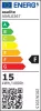 Asalite LED izzó A65 gömb E27 15W 4000K (1620 lumen)