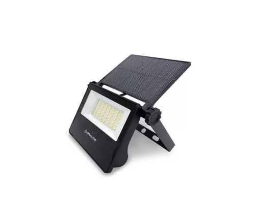 Asalite LED napelemes lámpa slim 10W 4000K (1300 lumen)+mozgásérzékelő szenzor