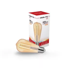 Asalite LED izzó ST64 filament E27 7W 2000K (650 lumen)