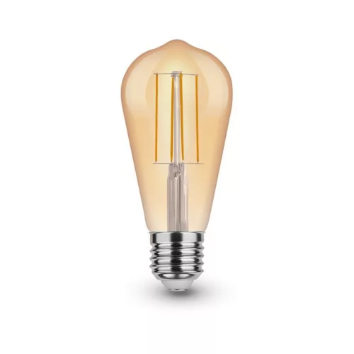 Asalite LED izzó ST64 filament E27 7W 2000K (650 lumen)