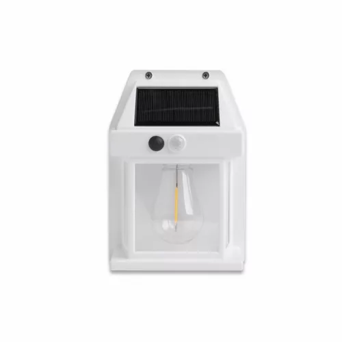 Asalite napelemes kültéri lámpa IP44 3W 3000K (100 lumen) fehér + PIR szenzor