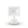Asalite LED fehér reflektor slim 10W 4500K (900 lumen) + mozgásérzékelő szenzor