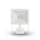 Asalite LED fehér reflektor slim 30W 4500K (2700 lumen) + mozgásérzékelő szenzor
