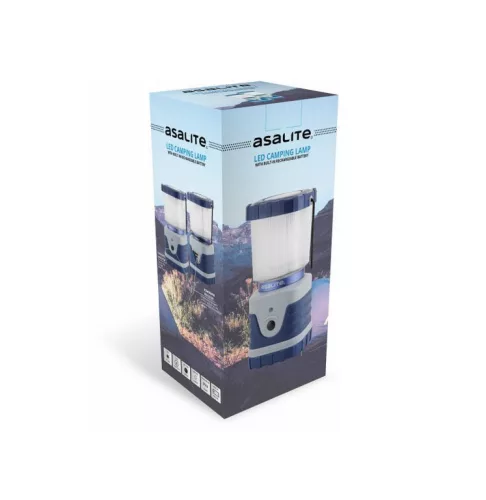 Asalite LED akkumulátoros kemping lámpa 8W (350 lumen)