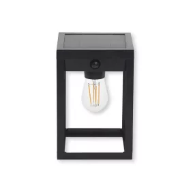 Asalite napelemes kültéri lámpa IP44 2W 3000K (200 lumen) fekete+szenzor