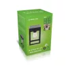Asalite napelemes kültéri lámpa IP44 2W 3000K (200 lumen) fekete+szenzor