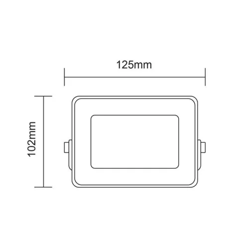 Asalite LED reflektor slim 20W 4500K (1800 lumen)