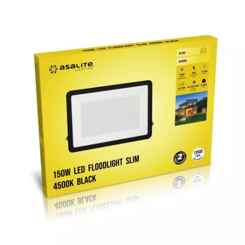 Asalite LED reflektor slim 150W 4500K (13500 lumen)