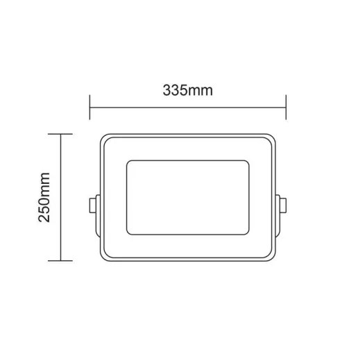 Asalite LED reflektor slim 150W 4500K (13500 lumen)