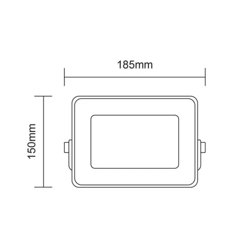 Asalite LED reflektor slim 50W 6500K (4500 lumen)