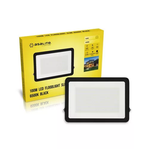 Asalite LED reflektor slim 100W 6500K (9000 lumen)