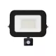 Asalite LED reflektor slim 20W 6500K (1800 lumen) + mozgásérzékelő szenzor