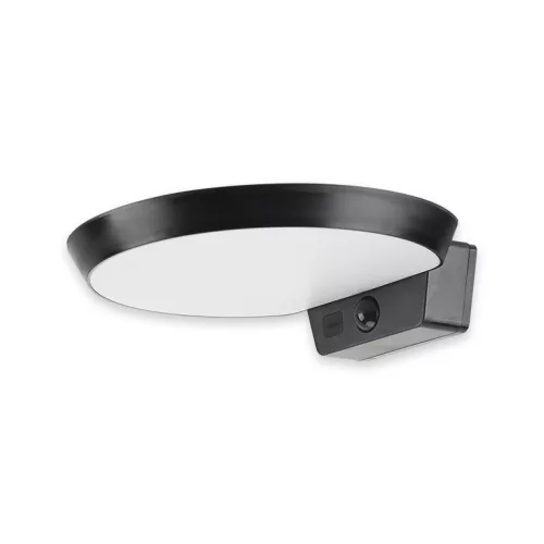 Asalite LED napelemes kültéri lámpa IP54 6W CCT (600 lumen) kerek + szenzor