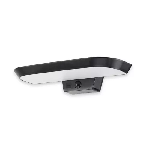 Asalite LED napelemes kültéri lámpa IP54 6W CCT (600 lumen) ovális + szenzor
