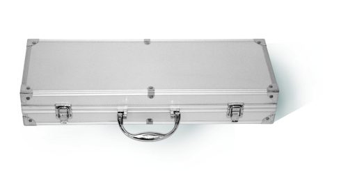 Activa rozsdamentes grillkészlet kofferben, 5 db-os