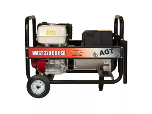 AGT hegesztő áramfejlesztő W 220 DC HSB Honda GX390