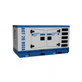 AGT dízel áramfejlesztő, automatikus panellel 27,5kW 28 DSEA, ATS42/12 AVR