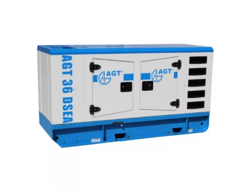 AGT dízel áramfejlesztő, automatikus panellel 36kW 36 DSEA, ATS42S/24 AVR