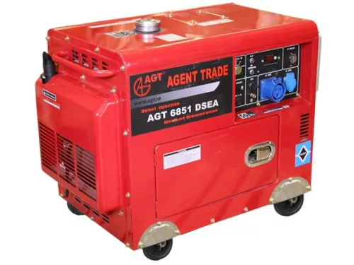 AGT dízel áramfejlesztő, automatikus panellel 5kW 6851 DSEA, ATS6851 AVR