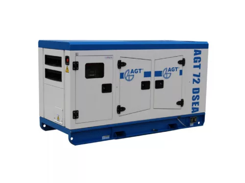 AGT dízel áramfejlesztő, automatikus panellel 69kW 72 DSEA, ATS76S/12 AVR